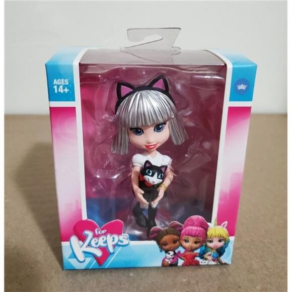 Fashion Doll Paris Creatrix Twin Holding A Pet Cat Loyal Subjec Wave 2 For Keeps - Picture 2 of 8